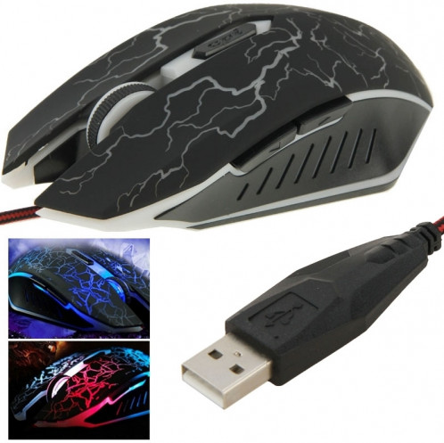 USB 6D Wired Optical Magic Gaming Mouse pour PC PC portable SU16828-37