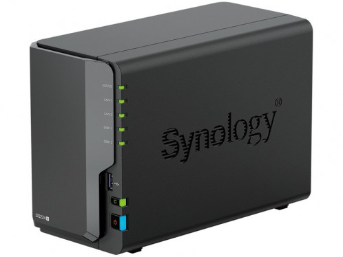 DS224+ 8To Synology Serveur NAS avec disques durs Synology 2x4To HAT3300 NASSYN0646N-34