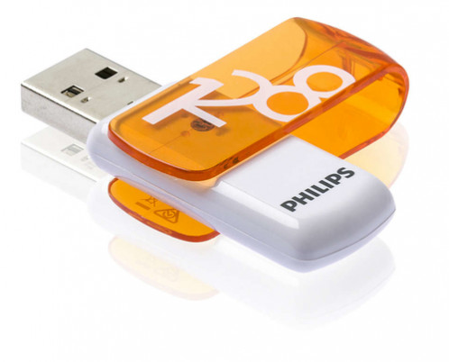 Philips USB 2.0 128GB Vivid Edition orange 513039-34