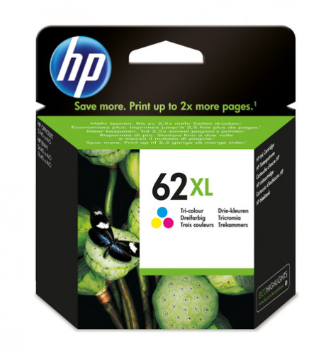 HP C2P07AE 3 couleurs N° 62 XL 876561-32