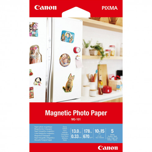 Canon MG-101 10x15 cm Papier photo magnétique 5 feuilles 424986-32