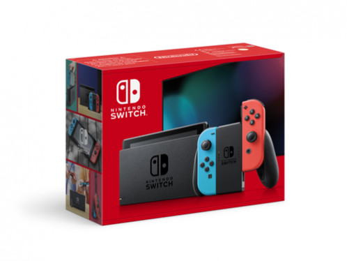 Nintendo Switch Rouge-néon/ bleu-néon (new model 2022) 771535-37