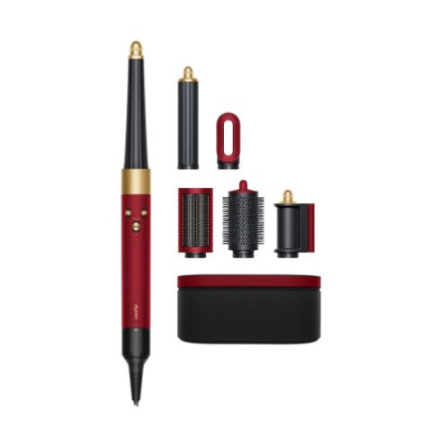 Dyson Airwrap I.D. Straight + Wavy Multi-Style Complete Long Styler and Dryer HS08 red Velvet/ Gold EU 596926-01 DY36200486-31 Dyson Airwrap I.D. Straight + Wavy Multi-Style Complete Long Styler and Dryer HS08 red Velvet/ Gold EU 596926-01 DY36200486-31
