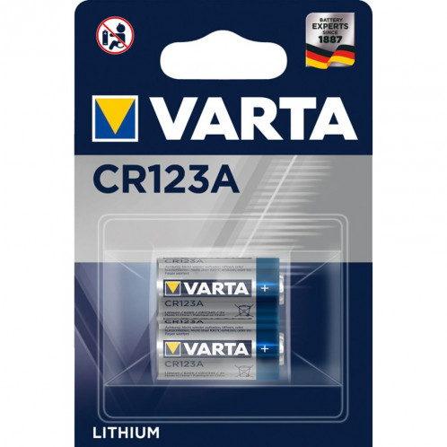 100x2 Varta Professional CR 123 A PU Master box 494823-32