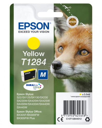 Epson jaune DURABrite T 128 T 1284 267577-33