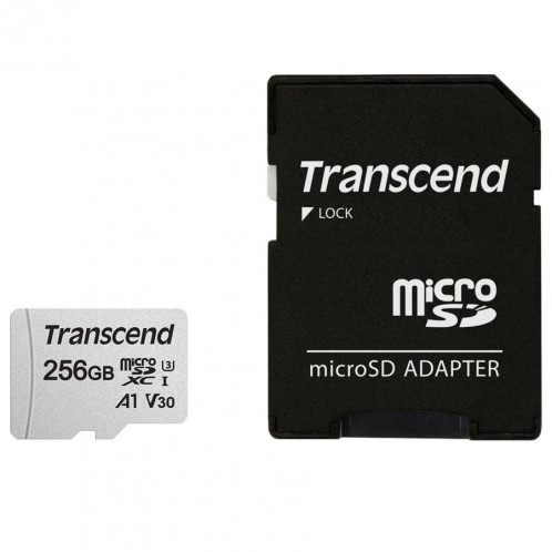 Transcend microSDXC 300S-A 256GB Class 10 UHS-I U3 V30 A1 495245-35