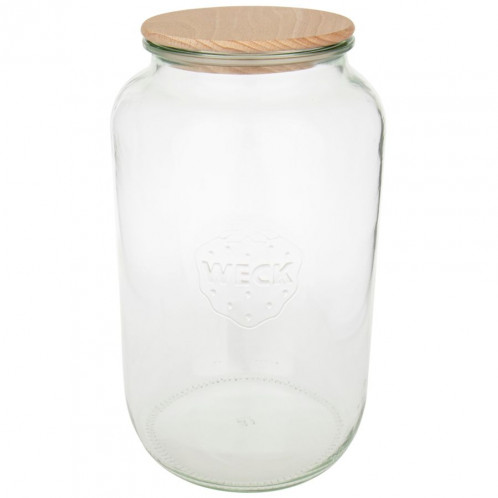 WECK Bocal 3l avec couv. en bois 796735-31