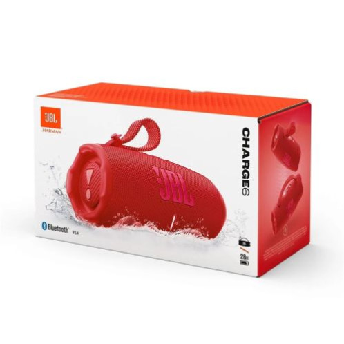 JBL Charge 6 Bluetooth Wireless Speaker Red EU DB12000746-31