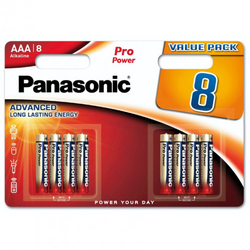 1x8 Panasonic Pro Power LR 03 Micro AAA 788062-31