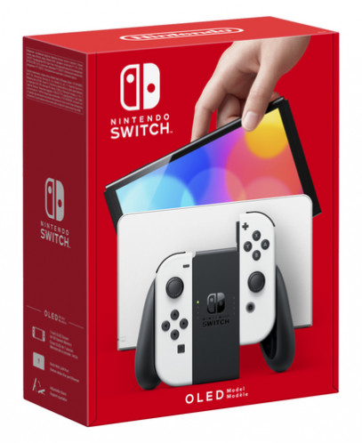 Nintendo Switch (modèle OLED) blanc 662475-323