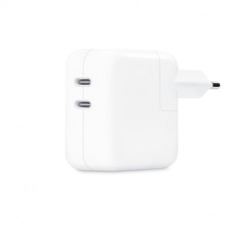Apple MW2K3 Adaptateur Secteur Double USB Type-C (35W) Blister MW2K3_BLI-31