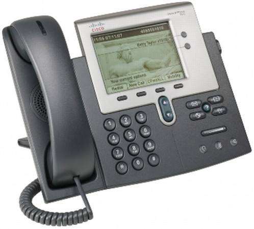 Cisco Unified IP Phone 7942G VoIP phone SCCP, SIP silver, dark grey XI2139482G5580-37