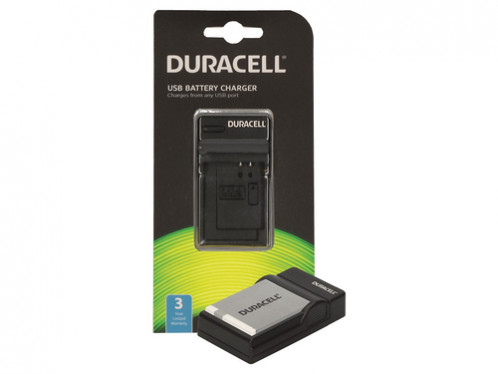 Duracell chargeur avec câble USB pour DR9720/NB-6L 468841-34