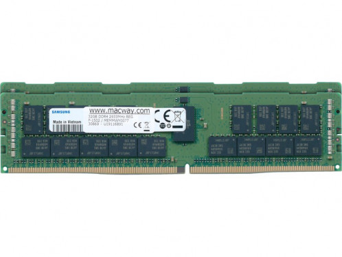 Mémoire RAM 64 Go (2 x 32 Go) DDR4 ECC R-DIMM 2933 MHz PC4-23466 MEMMWY0082D-31