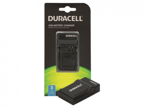 Duracell chargeur avec câble USB pour Olympus Li-40B/Fuji NP-45 469002-34