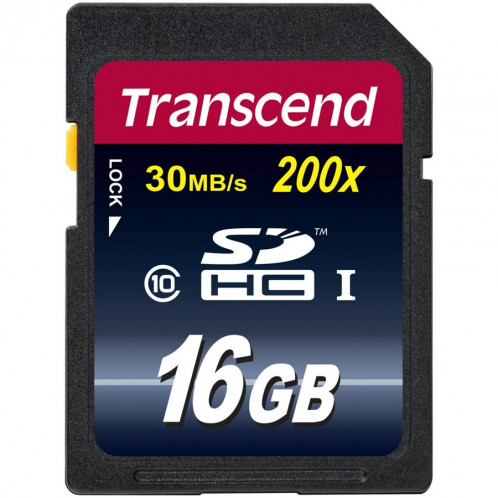 Transcend SDHC 16GB Class 10 386988-32