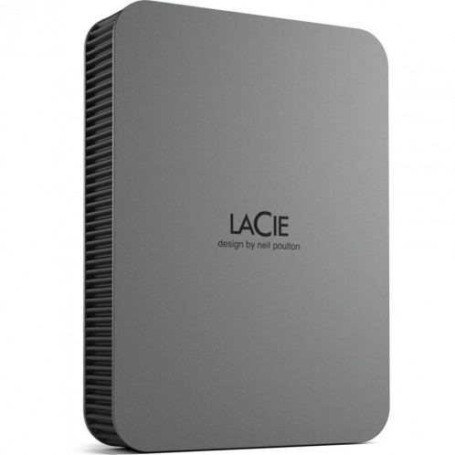 LaCie Mobile Drive Secure 4TB gris sidéral USB 3.1 Type C 778206-36