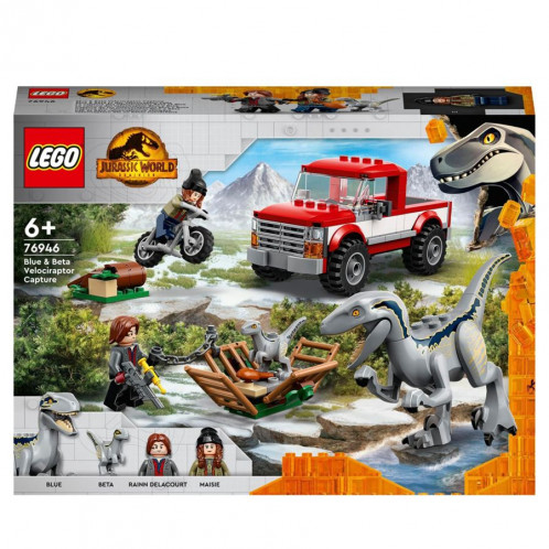 LEGO Jurassic 76946 La Capture des Vélociraptor Beta & Blue 689187-36