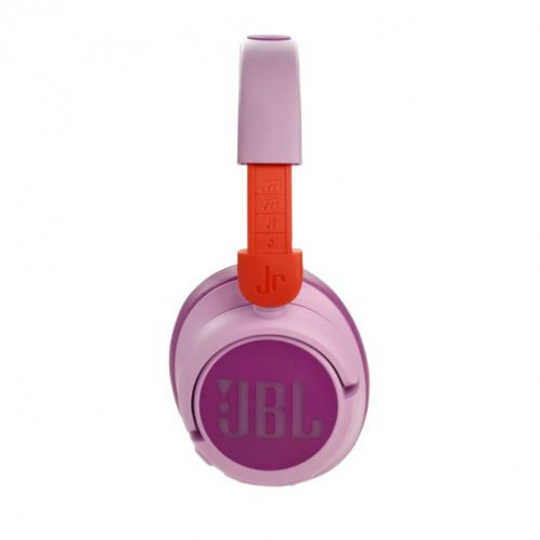 JBL JR460NC Bluetooth Wireless On-Ear Headphones for Kids with Noise Cancellation, Pink EU DB4100127-38
