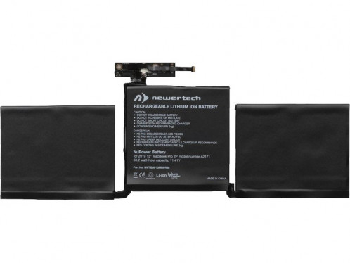 Batterie 58 Wh pour MacBook Pro 13" Touch Bar 2 Ports mi-2019 NewerTech BATOWC0038-34