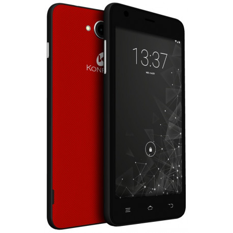 Konrow Coolfive Plus Smartphone Android 6.0 Ecran 5'' 8Go Double Sim Rouge KCFP_RED-31