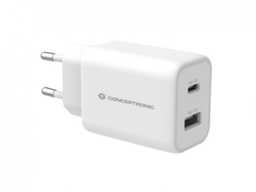 Conceptronic ALTHEA11W Chargeur PD-PPS 33W USB 2-port 883402-34