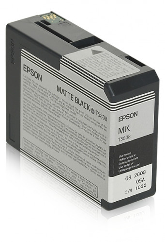 Epson T 5808 noir mat 80 ml 127925-32