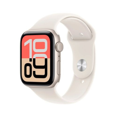 Apple Watch SE 3 (2025) GPS 40mm Starlight Alu Case, Starlight Sport Strap M/L EU MEH54 DP201009-31