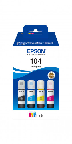 Epson EcoTank Multipack 4 coul. T 104 T 00P6 580554-32
