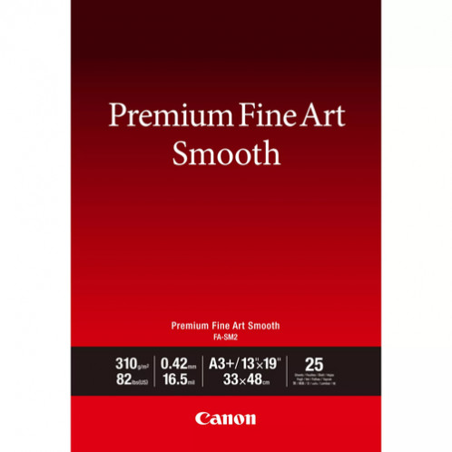Canon FA-SM 2 Premium FineArt Smooth A 3+, 25 feuilles, 310g 676132-32