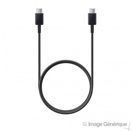 Samsung EP-DG977BBE Câble USB Type-C Vers USB Type-C 1m Noir (En Vrac) 011228-31