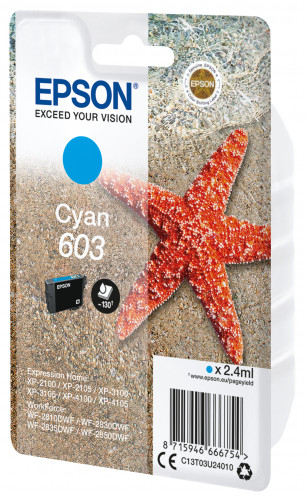 Epson cyan 603 T 03U2 489715-32