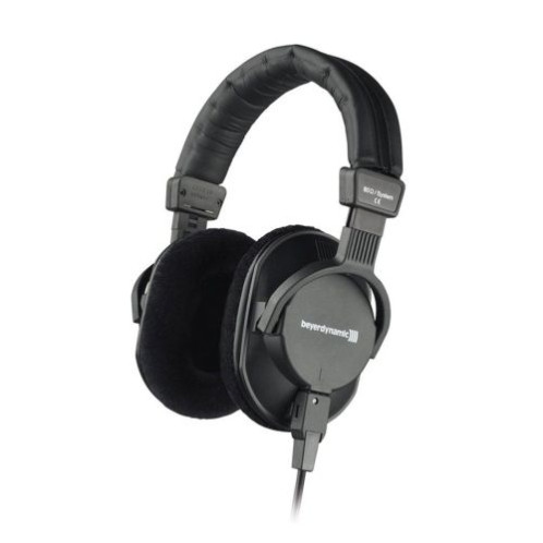 Beyerdynamic DT 250 80 Ohm Wired Over-Ear Headphones with Detachable Cable Black EU DE19900528-31