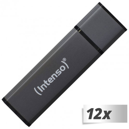12x1 Intenso Alu Line 16GB USB Stick 2.0 anthracite 305195-32