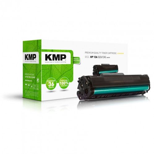 KMP H-T117 noir XXL compatible avec HP Q 2612 A 770245-33