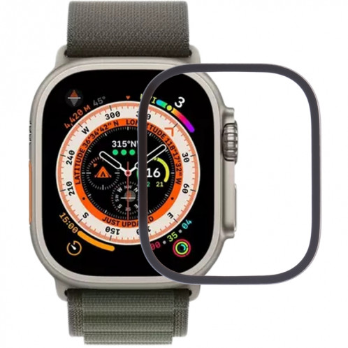 Lentille en verre extérieure de l'écran avant pour Apple Watch Ultra 49mm SH055858-34