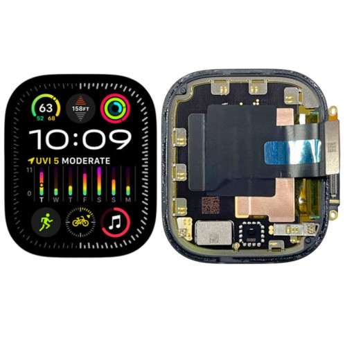 Pour Apple Watch Ultra 2 A2986 A2987 écran LCD d'origine numériseur assemblage complet avec cadre SH96041276-36
