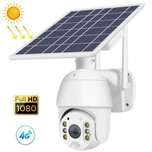 T16 1080P Full HD 4G (Version US) Caméra de surveillance de réseau à énergie solaire, prise en charge de l'alarme PIR + radar, vision nocturne, audio bidirectionnel, carte TF SH0097332-312