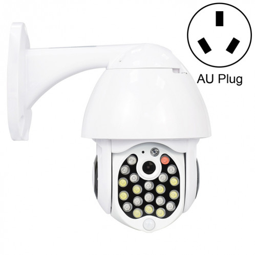 QX17 2 millions de pixels wifi caméra de surveillance haute définition de la caméra à dôme extérieure, support de la vision nocturne et de détection de voix et de mouvement bidirectionnel (plug UA) SH18AU1482-311