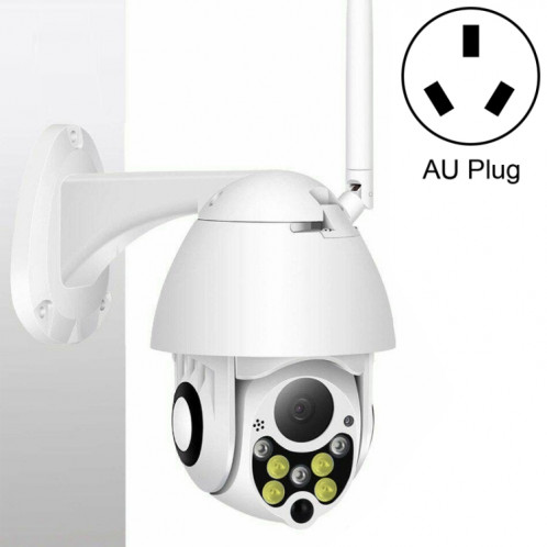 Caméra de surveillance sans fil IP-CP05 version 4G HD PTZ sécurité à domicile caméra dôme réseau étanche extérieure, prise en charge de la vision nocturne et de la détection de mouvement et carte TF, prise SH90AU595-315