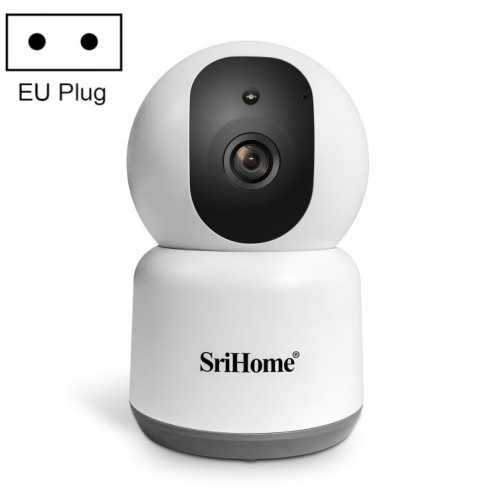 SirHome SH038 Caméra IP WiFi QHD 2.4G / 5G 4,0 millions de pixels, prise en charge de la détection des couleurs et des mouvements de nuit et conversation bidirectionnelle et détection humaine et carte TF, prise UE SS90EU904-322