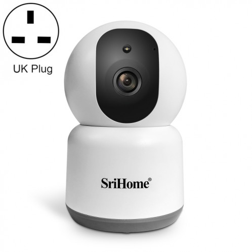 SirHome SH038 Caméra IP WiFi QHD 2.4G / 5G 4,0 millions de pixels, prise en charge de la détection des couleurs et des mouvements de nuit et conversation bidirectionnelle et détection humaine et carte TF, prise SS90UK1748-322