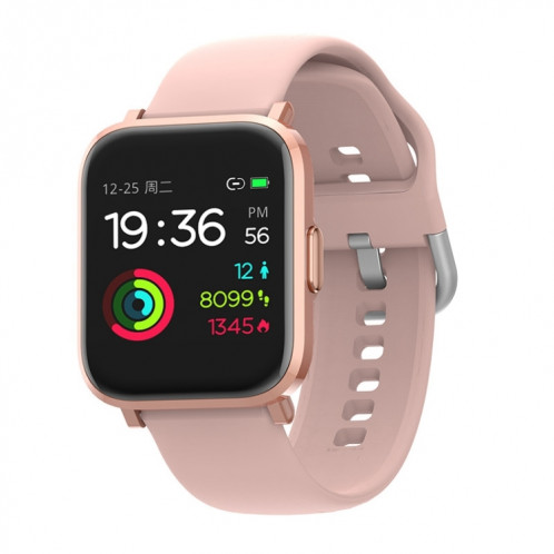CS201 Sports de mode IP68 Smart Bluetooth Smart Bluetooth, Support Surveillance de la fréquence cardiaque et surveillance de l'oxygène sanguin et surveillance du sommeil et surveillance de l'exercice (rose) SH740F1041-37