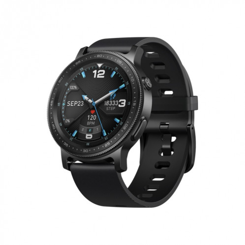 Zeblaze gTR2 1,28 pouce Color tactile écran Bluetooth 5.0 IP68 Wather Watch Smart Watch, Support Moniteur de sommeil / Moniteur de fréquence cardiaque / Surveillance de la pression artérielle (Noir) SZ382B1761-38