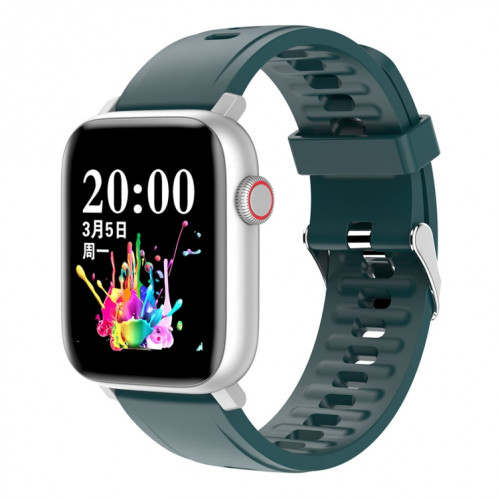 SE02 Bluetooth Smart Sport Watch, Soutenir la fréquence cardiaque / la pression artérielle / la surveillance de l'oxygène sanguin et la surveillance du sommeil et le rappel sédentaire (vert) SH739G1186-38