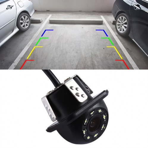 8028 LED 0.3MP Parking de secours de sécurité IP68 caméra de vue arrière étanche, capteur PC7070, vision nocturne de soutien, angle de vision large: 170 degrés (noir) SH883B1212-310