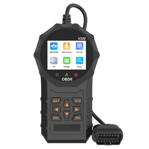 Lecteur de Code d'effacement de défaut d'instrument de Diagnostic de voiture OBD2 de V320 SH74131327-312