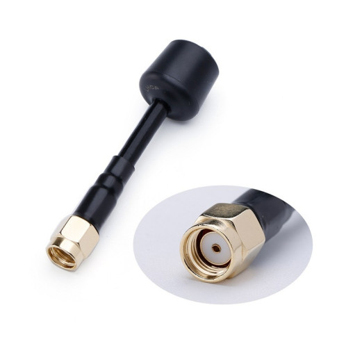 Antenne courte omnidirectionnelle iFlight Albatross SMA 5.8G 60mm SMA RP-SMA pour accessoires de drone de course FPV RC pour DJI Sky (main gauche) SH652A22-37