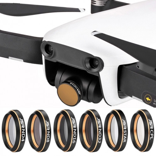 Effet de drone HD de 6 en 1 + Kits de filtres de lentille CPL ND4 + ND8 + ND16 + ND32 + pour DJI MAVIC Air SH20471837-37