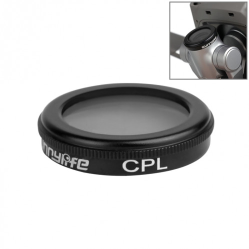 Filtre de lentille Sunnylife HD Drone CPL pour DJI Mavic 2 Pro / Zoom SH4581468-36